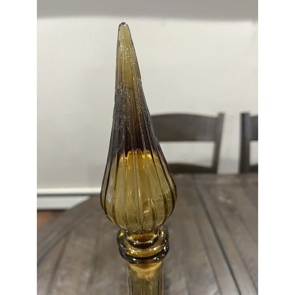 Empoli Dark Amber Glass 21
